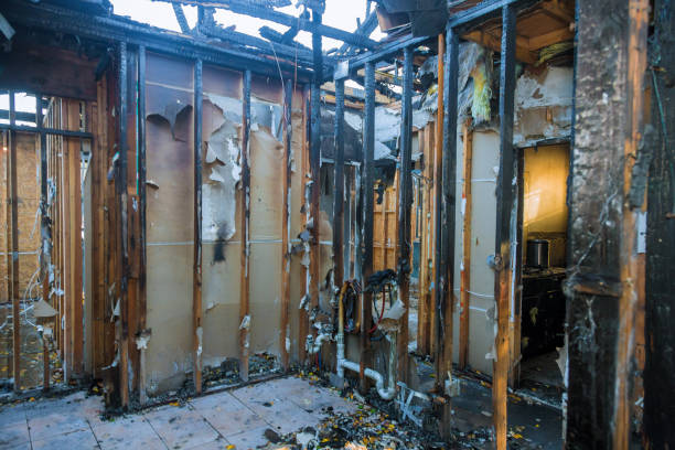 Professional Emergency Fire Cleanup technician working in Fair Lakes, VA